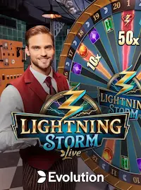Lightning Storm game show at LUCKYMK COM