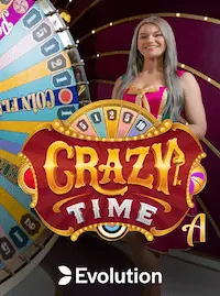 Crazy Time game show at LUCKYMK COM